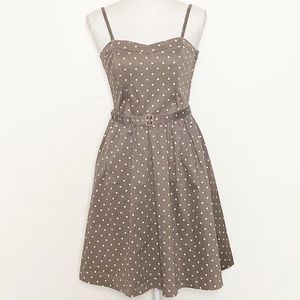 ✔️H & M|Polka Dot Cotton Dress|Size 8
